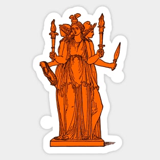 Greek Goddess Hecate Sticker